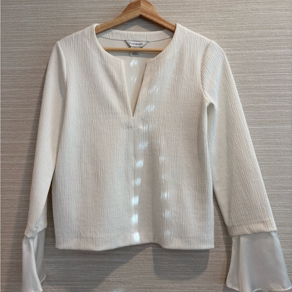 Club Monaco  Top with bell sleeves
